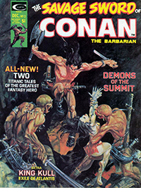 The Savage Sword of Conan the Barbarian #3