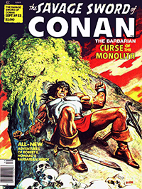 The Savage Sword of Conan the Barbarian #33