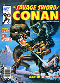 The Savage Sword of Conan the Barbarian #34