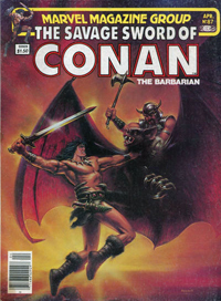 The Savage Sword of Conan the Barbarian (Marvel) #087