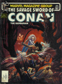 The Savage Sword of Conan the Barbarian (Marvel) #091