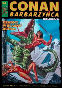 Conan Barbarzyńca (Hachette) #24 - Demon w blasku ognia