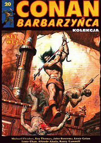 Conan Barbarzyńca (Hachette) #20 - Kły Węża